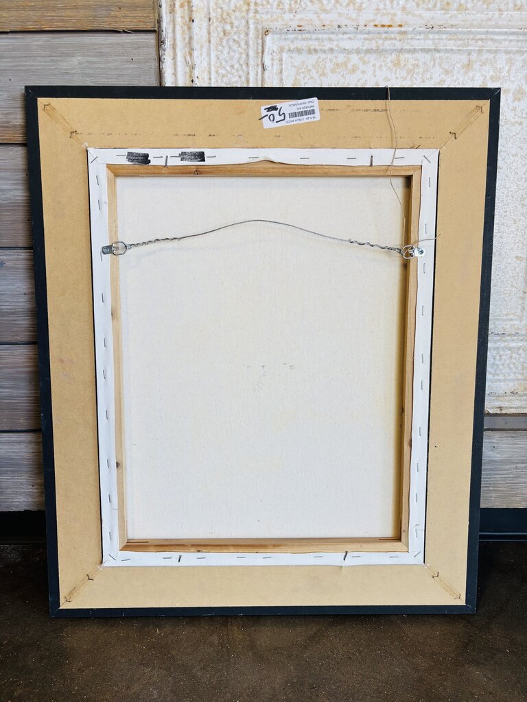 Framed Original Art Vienna Waterway
