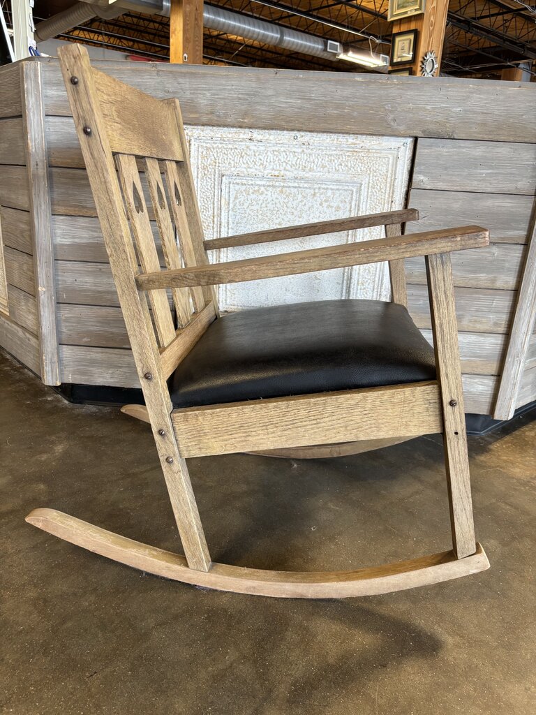 Vintage Shaker Heart Table, Rocker, Chair 3 PC