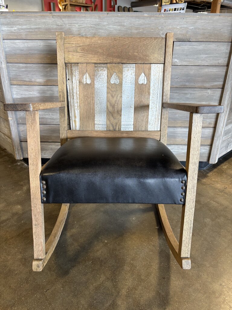 Vintage Shaker Heart Table, Rocker, Chair 3 PC