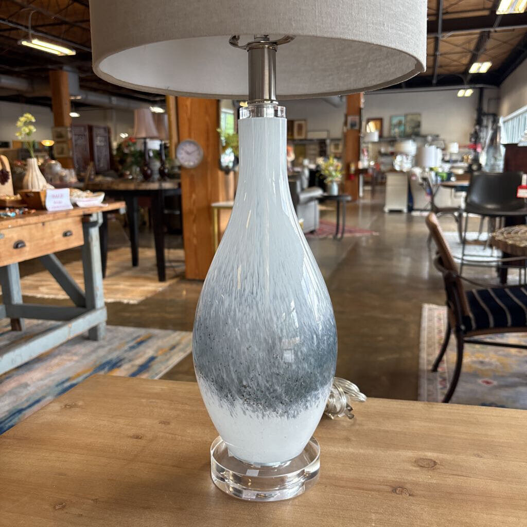 Glass Base Lamp