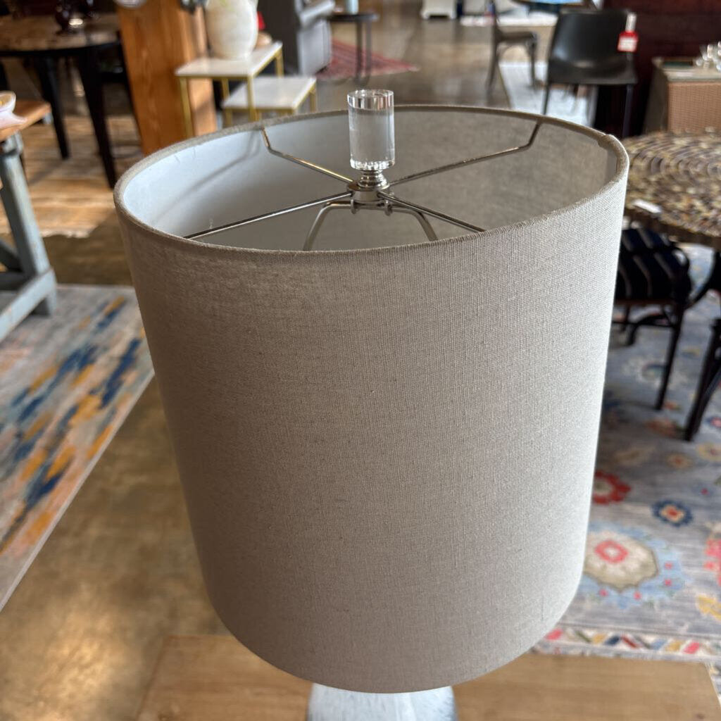 Glass Base Lamp