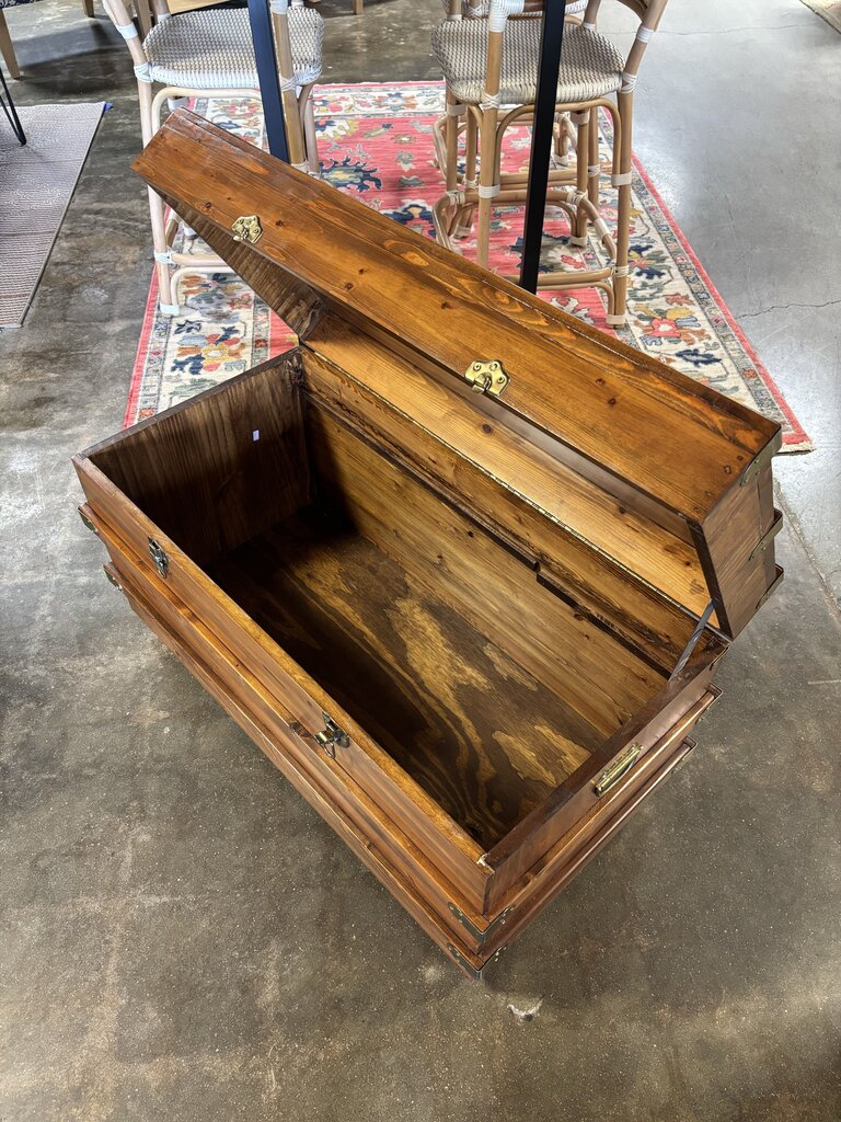 Handmade Storage Trunk 36 X 19 X 21