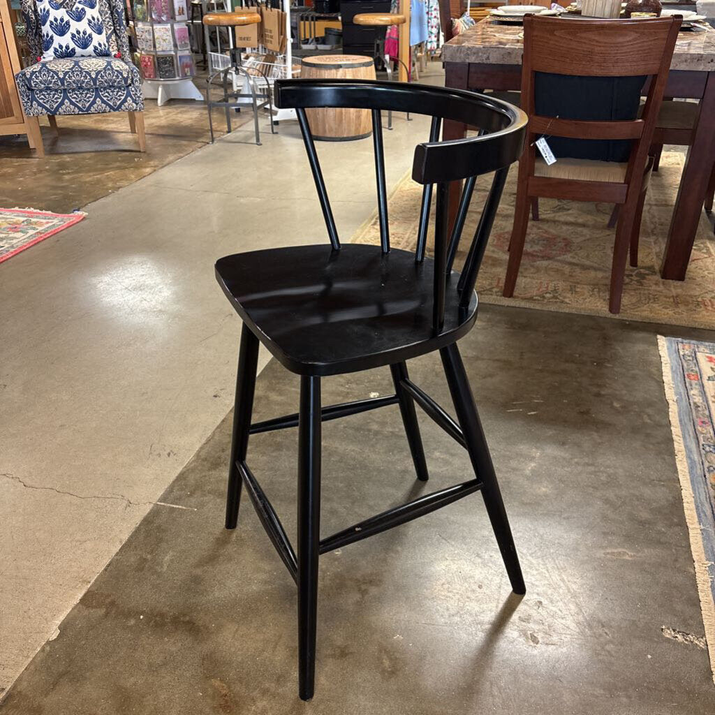 Barrel Backed Counter Stool