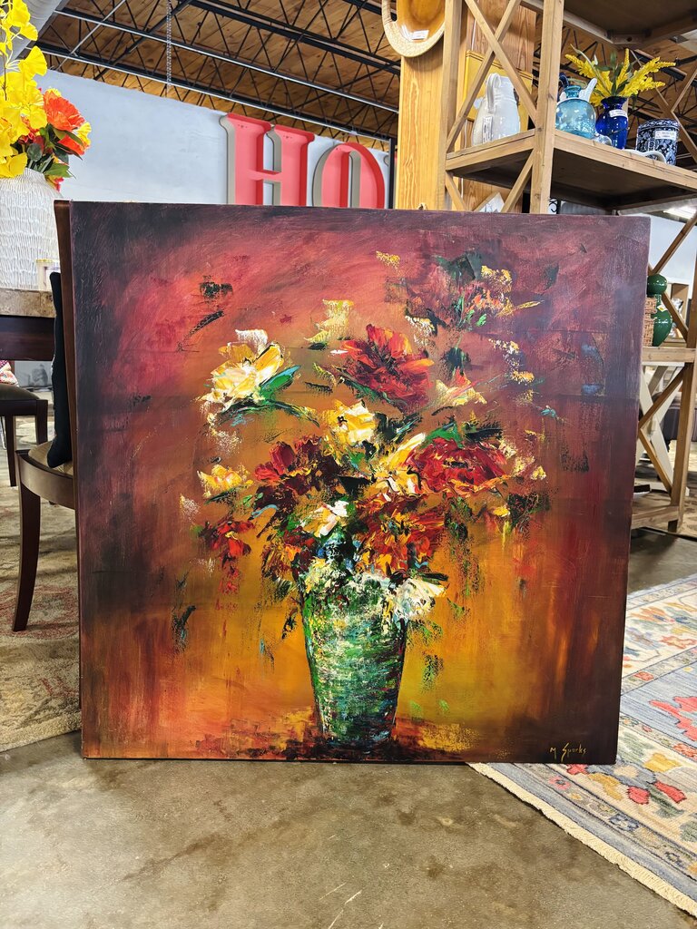 Power Of Love Signed M Sparks 36 X 36