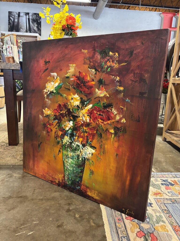Power Of Love Signed M Sparks 36 X 36