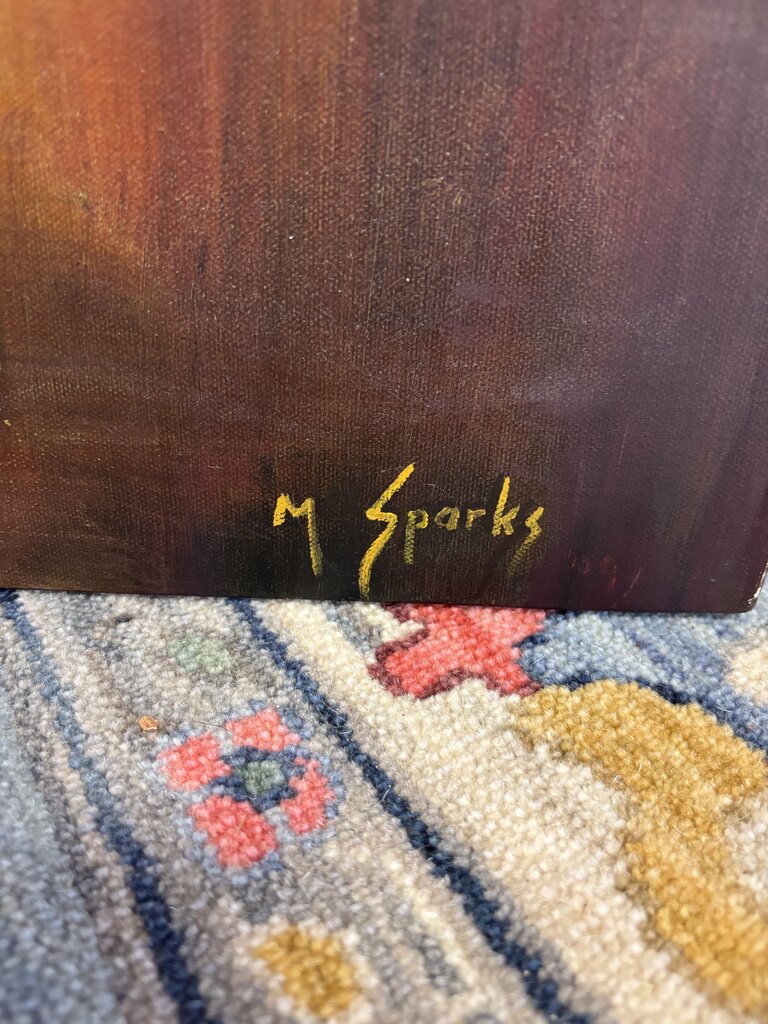 Power Of Love Signed M Sparks 36 X 36