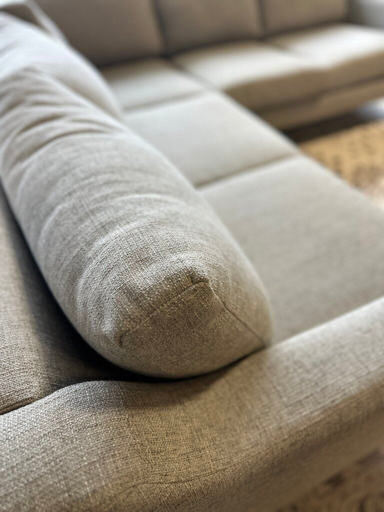 L 2 Piece Upholstered Sectional Sofa