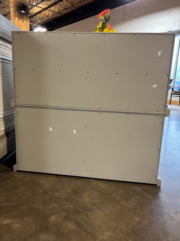 Painted 2 PC Storage Cube/Shelf Unit
