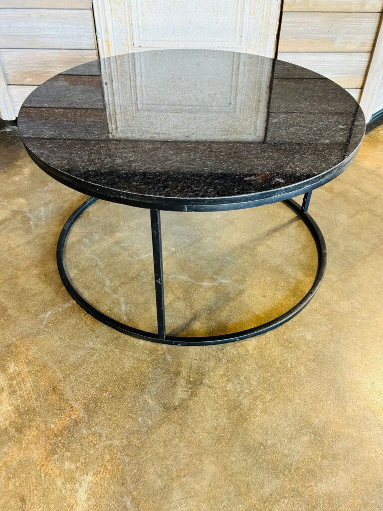 Round Nesting Marble Coffee Tables