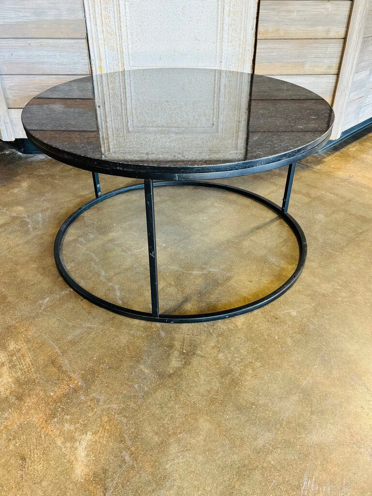 Round Nesting Marble Coffee Tables