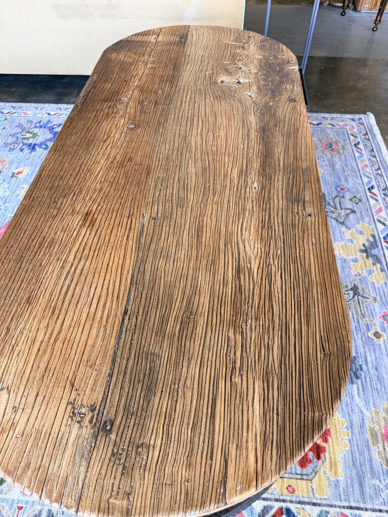 Recycled Wood/Metal Coffee Table 69.5 X 30 X 19.5