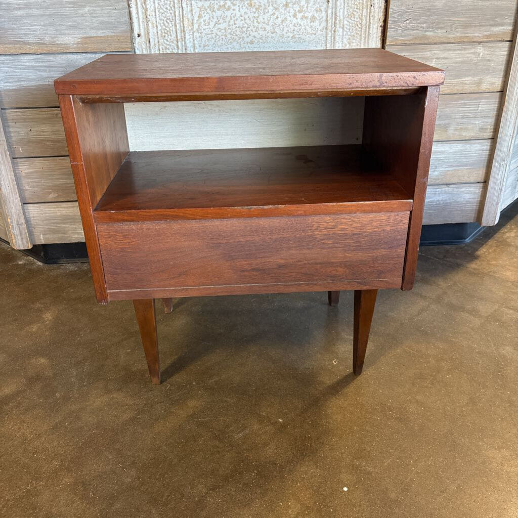 MCM One Drawer Nightstand 22.25 X 15 X 23.5
