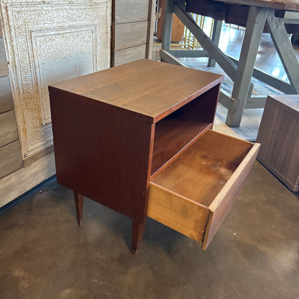 MCM One Drawer Nightstand 22.25 X 15 X 23.5