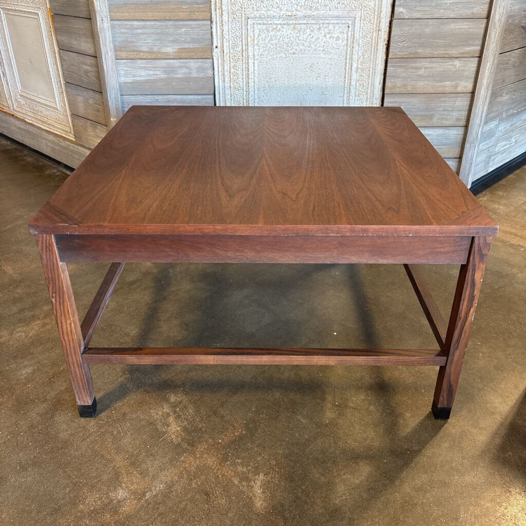 MCM Coffee Table 33.25 X 33.25 X 19.25