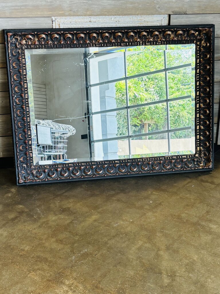 Carved Framed Mirror 43.25 X 31.25