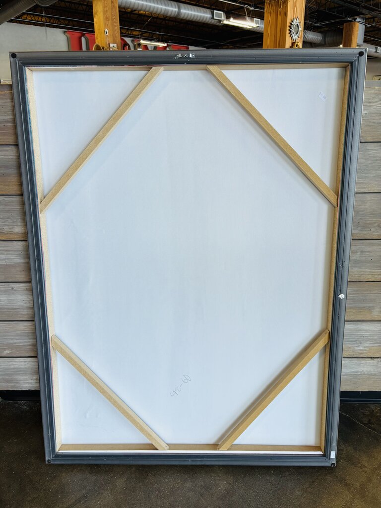 Framed Water & Gold Artwork