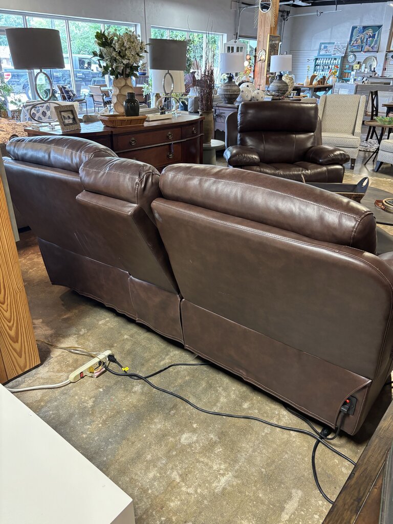 Power Reclining Loveseat with Console