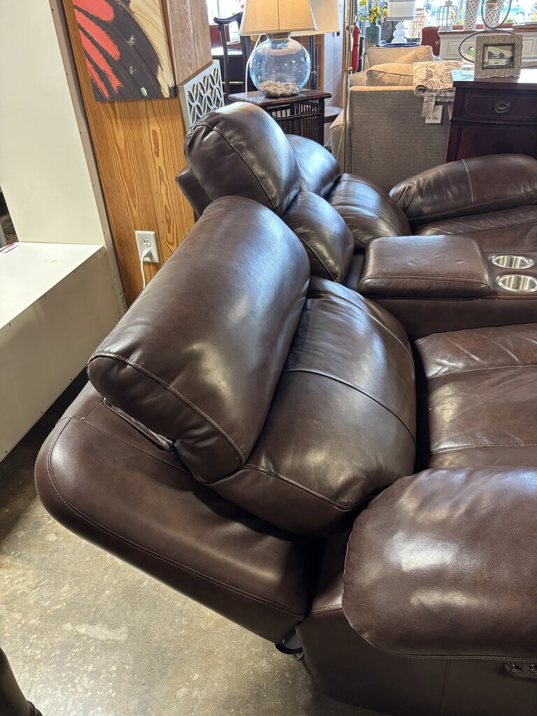 Power Reclining Loveseat with Console