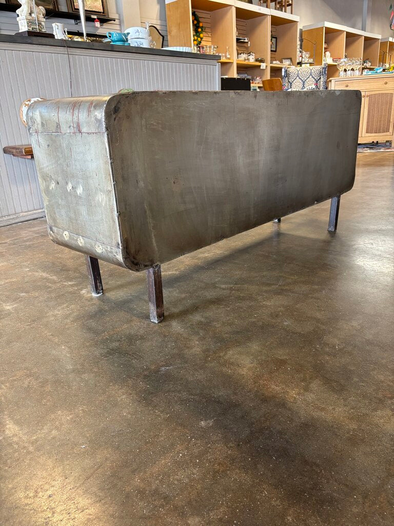 Metal 2 Door 3 Drawer Cabinet 55 X 16 X 25.25