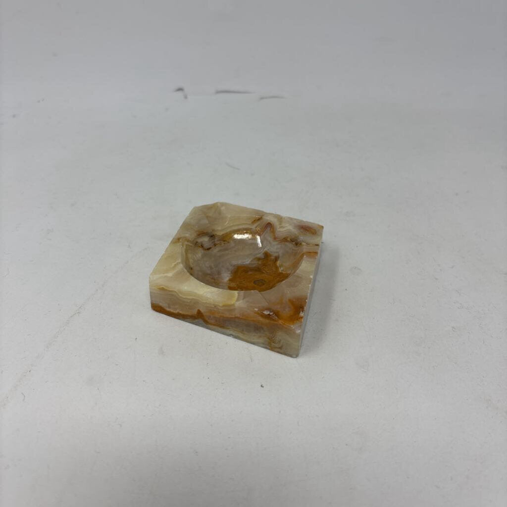 MCM Slanted Marble Ashtray