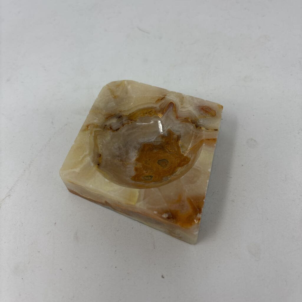 MCM Slanted Marble Ashtray