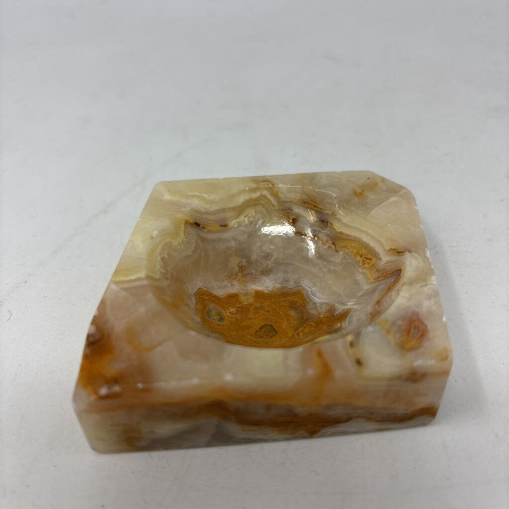 MCM Slanted Marble Ashtray
