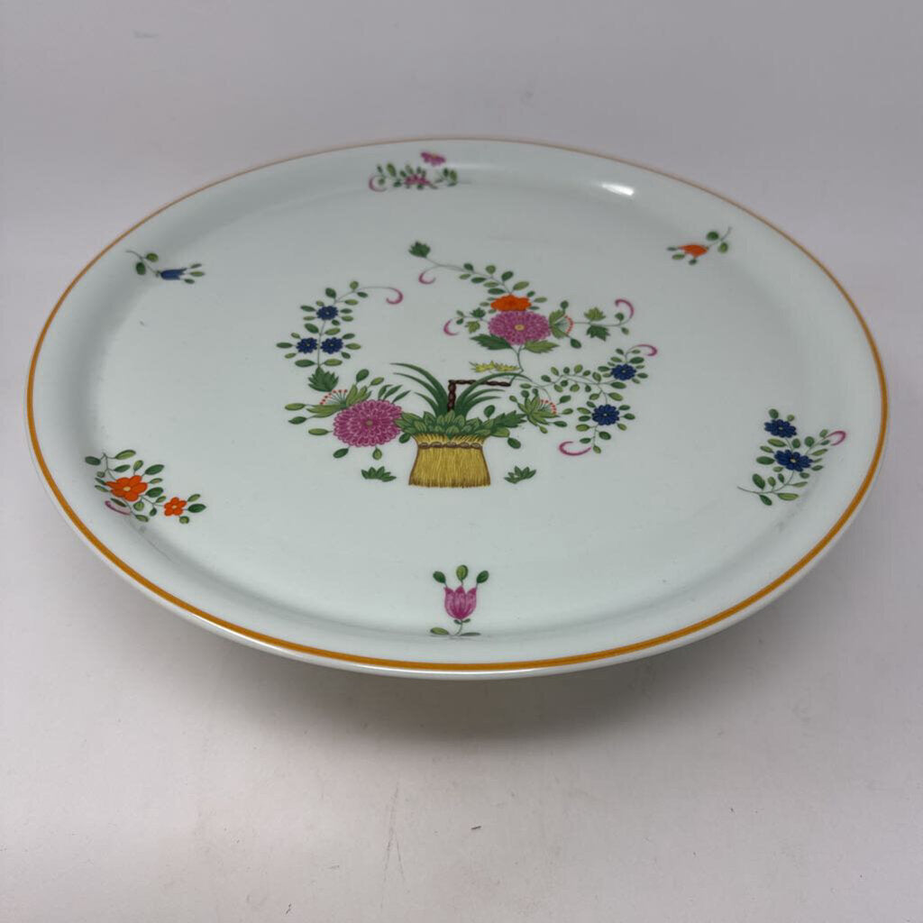 1970 Limoges Footed Cake Pan