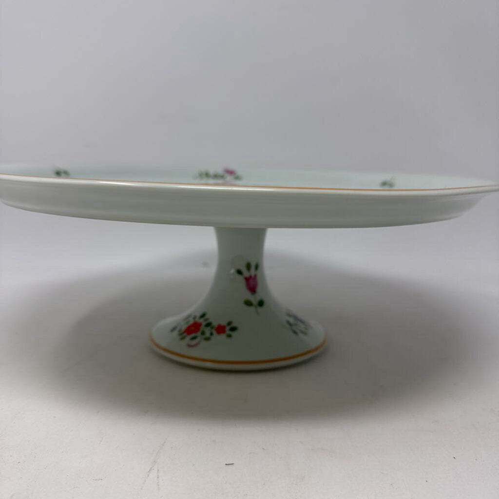 1970 Limoges Footed Cake Pan