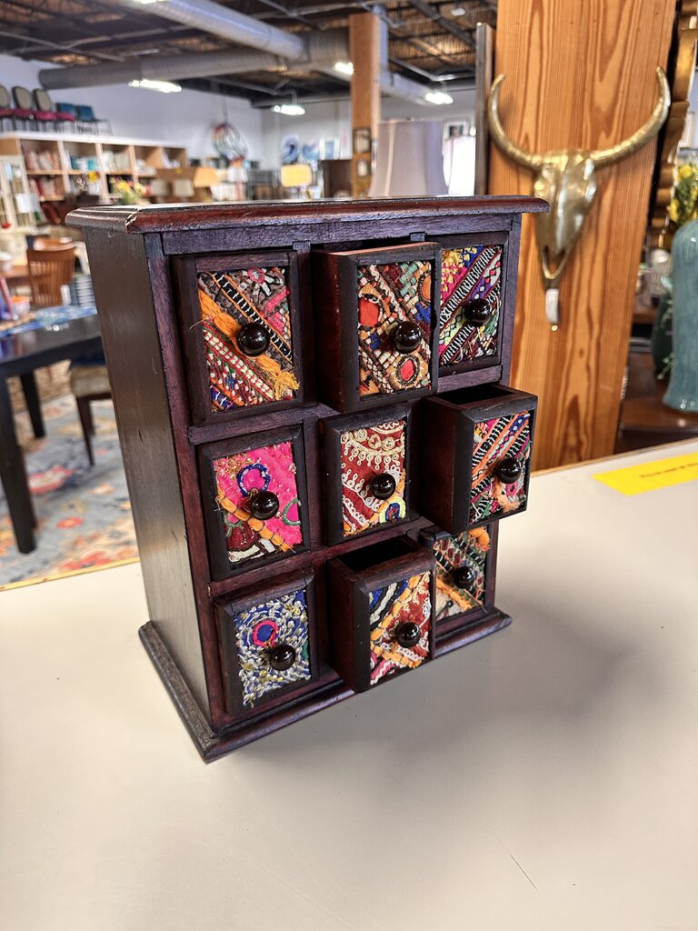 Handmade Oak Spice Safe