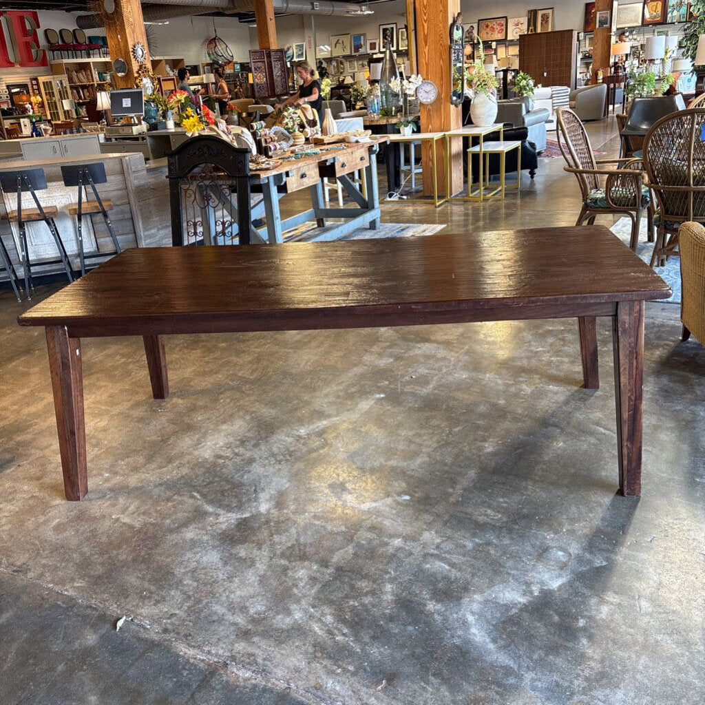Wood Dining Table 87 X 39.75 X 30