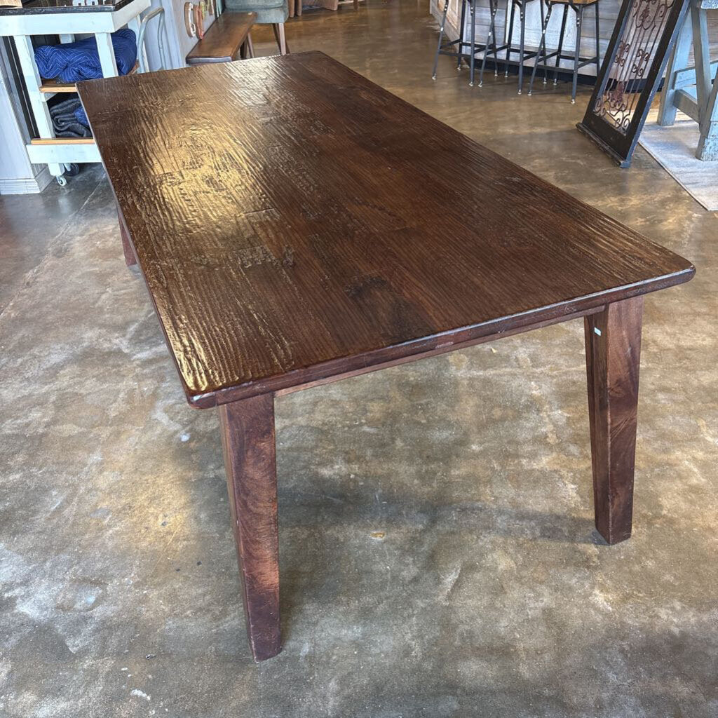 Wood Dining Table 87 X 39.75 X 30