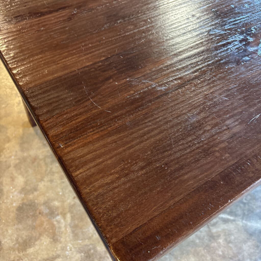 Wood Dining Table 87 X 39.75 X 30