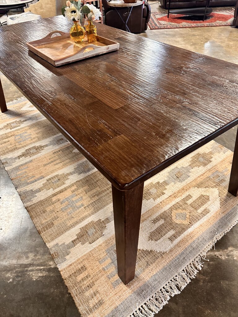 Wood Dining Table 87 X 39.75 X 30