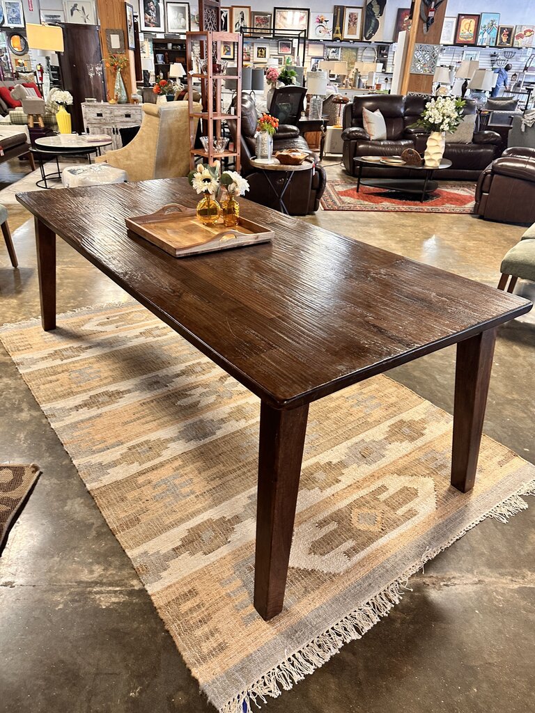 Wood Dining Table 87 X 39.75 X 30