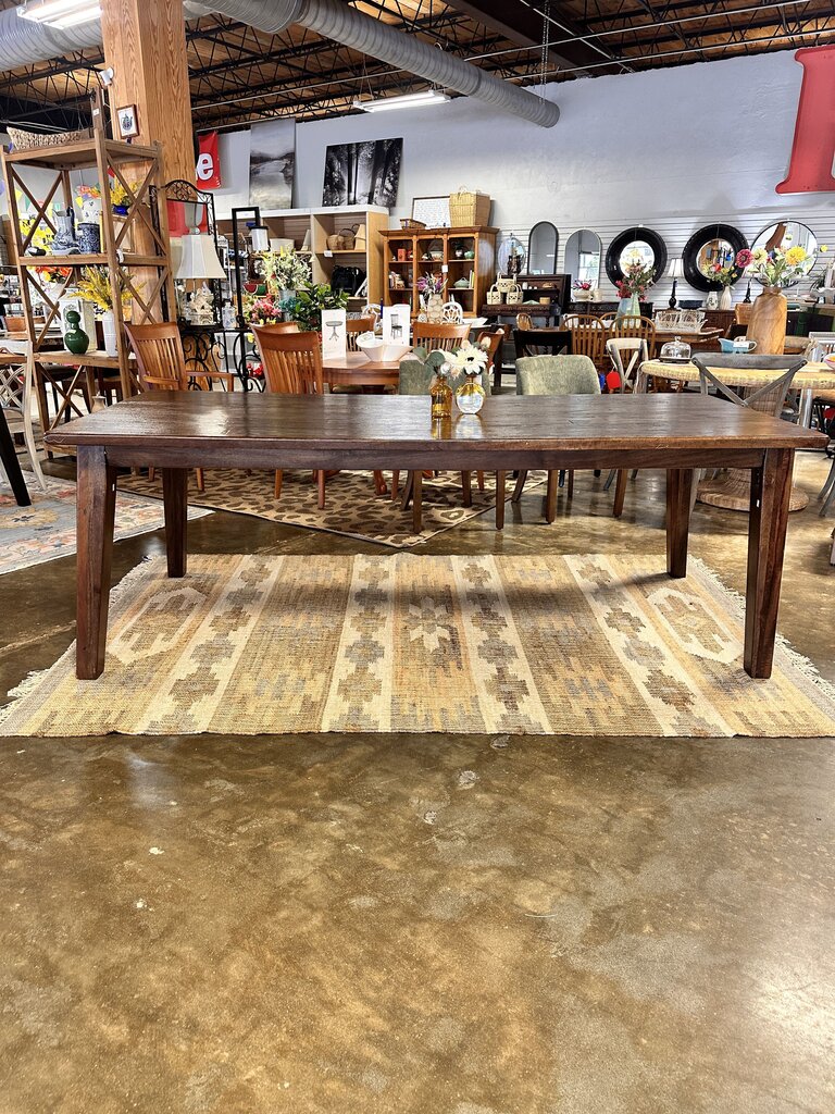 Wood Dining Table 87 X 39.75 X 30