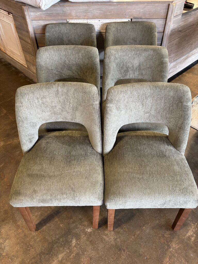 Upholstered Dining Chairs Set 6