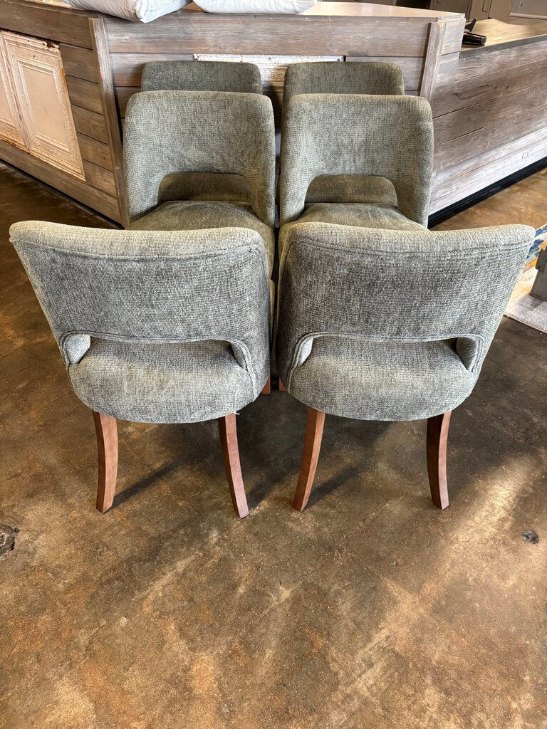Upholstered Dining Chairs Set 6