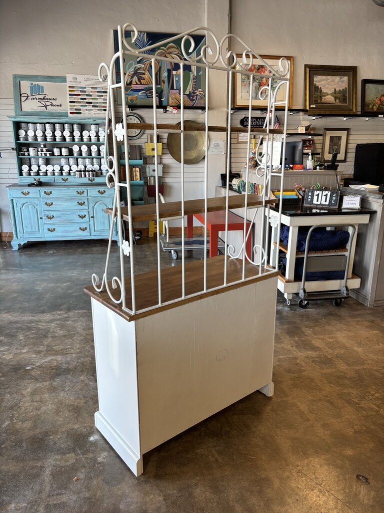 Painted Baker's Rack 37.75 X 18 x 74.75