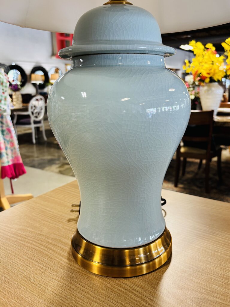 Ceramic Urn Base Lamp