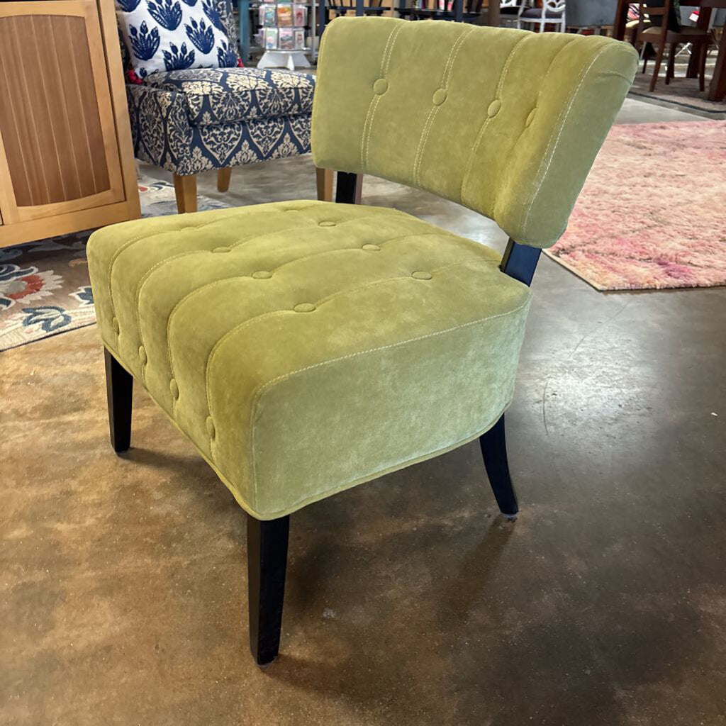 Velvet Accent Chair