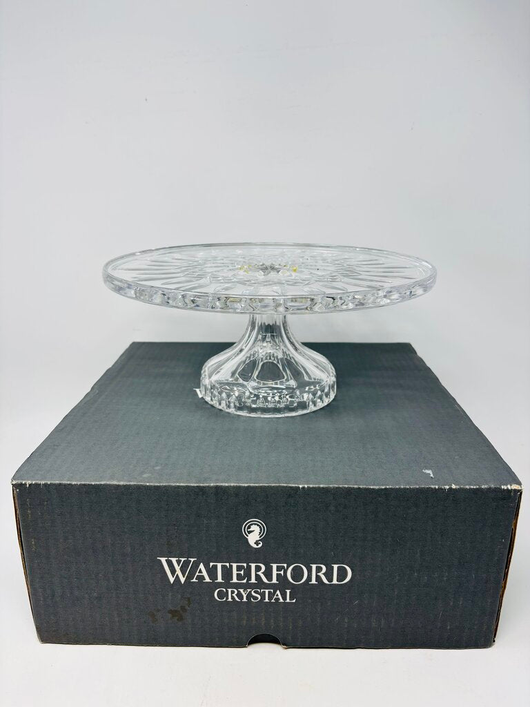 Waterford Lismore Cake Stand & Box