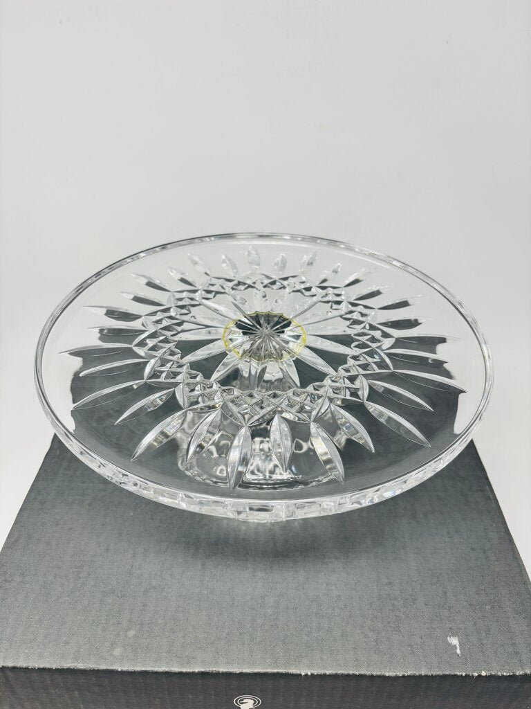 Waterford Lismore Cake Stand & Box