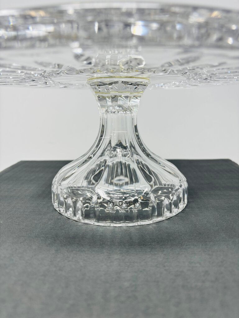 Waterford Lismore Cake Stand & Box