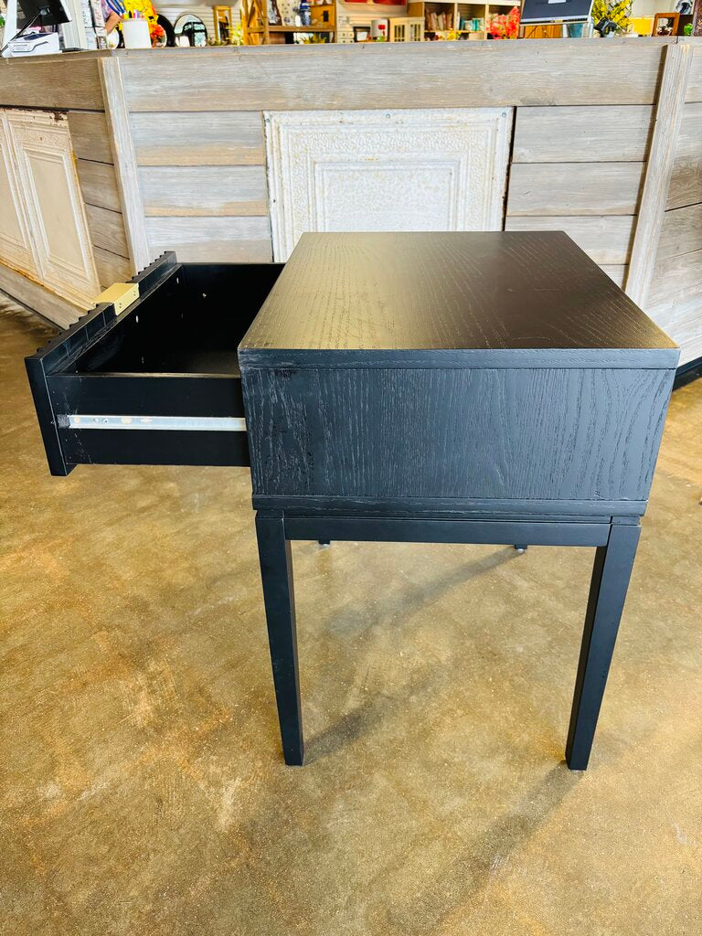 Nathan James Jasper Black Nightstand