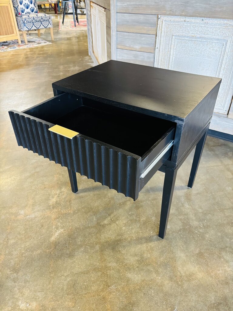 Nathan James Jasper Black Nightstand