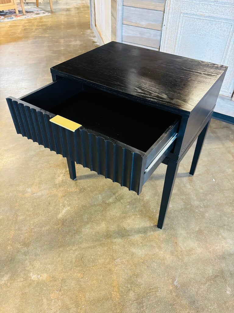 Nathan James Jasper Black Nightstand