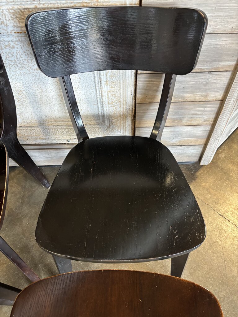Set 4 Solid Dining Chairs
