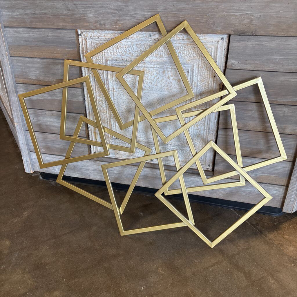 Geometric Block Wall Decor 36 X 42