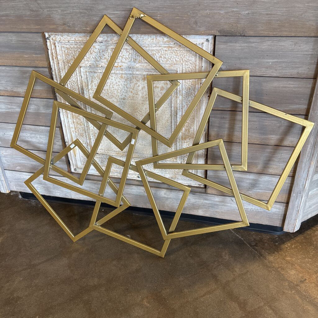 Geometric Block Wall Decor 36 X 42