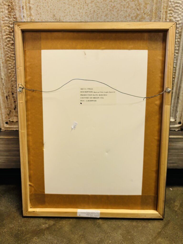 Graphic Sketch 16.75 X 21.75